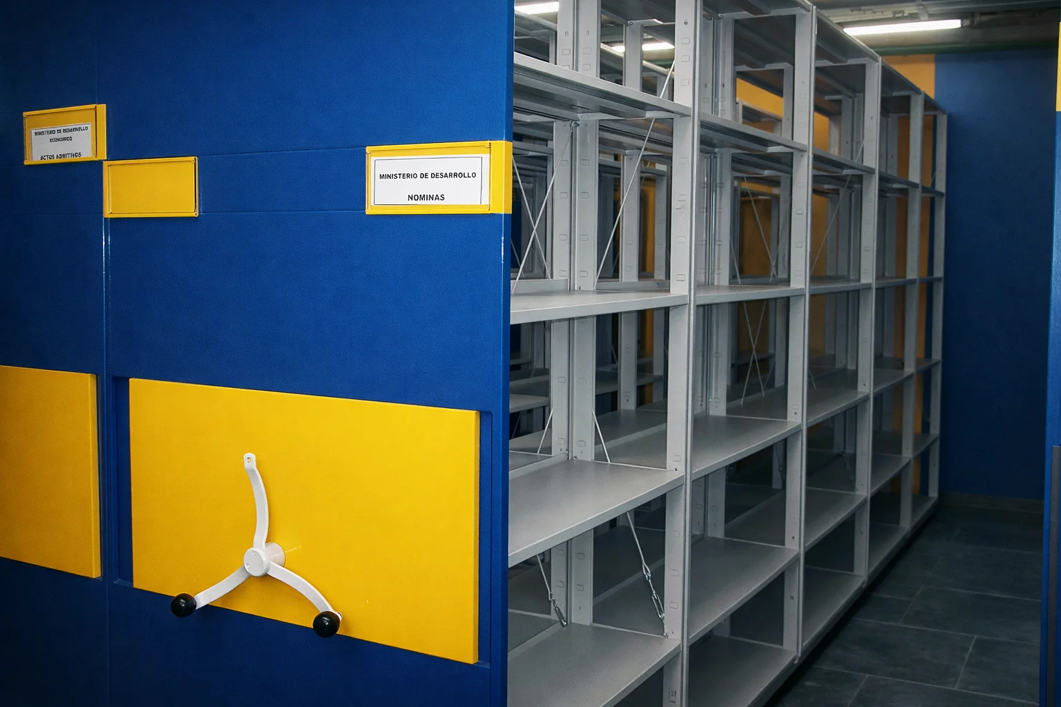 Ministerio del Interior | Instalación de Archivo Rodante